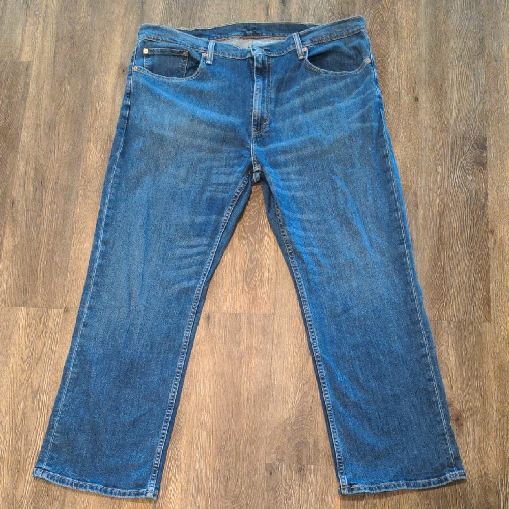 Levi's Men's 559 Relaxed Straight Fit Blue Jeans W40 L30 - Picture 2 of 7